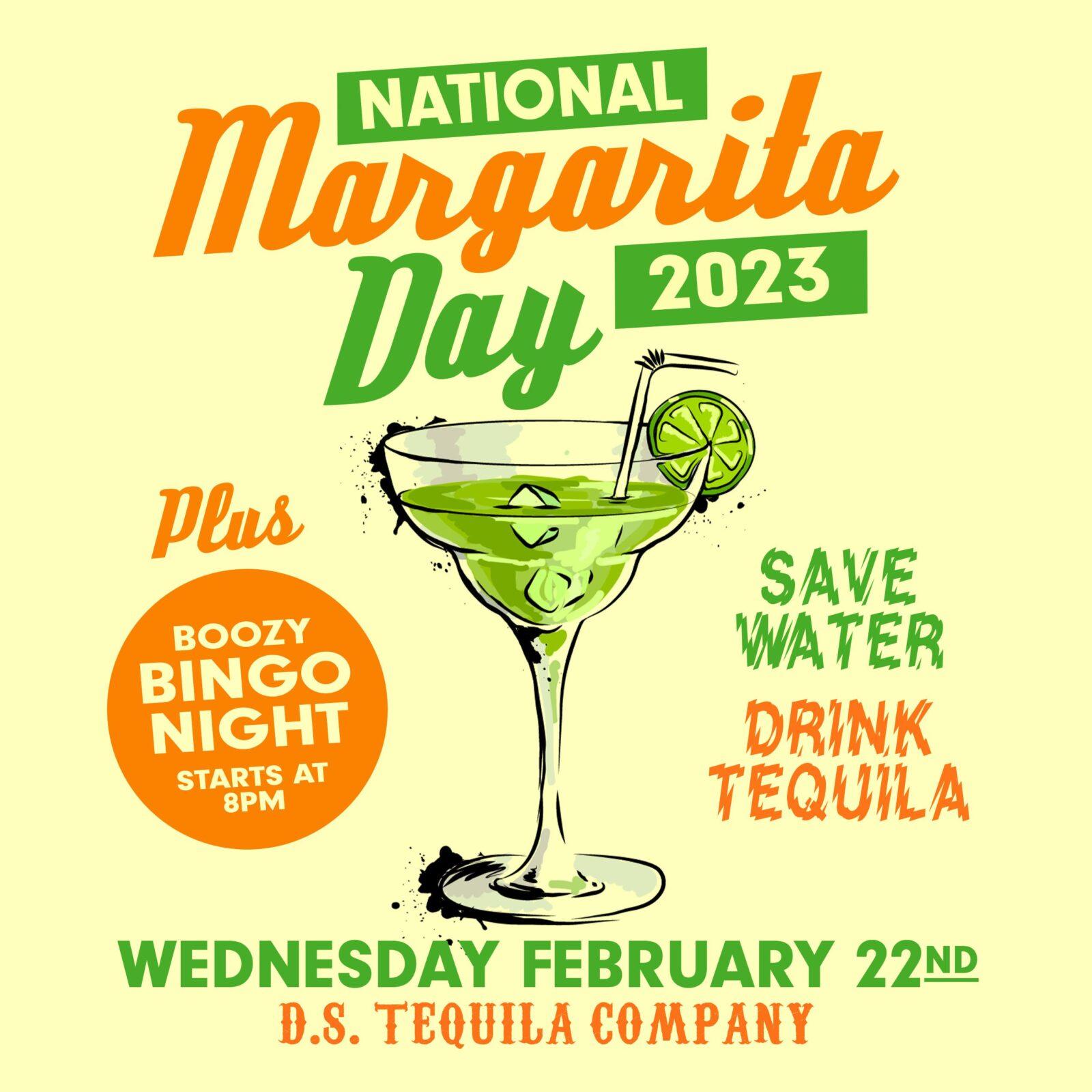 National Margarita Day 2023 + Boozy Bingo ⋆ D.S. Tequila Co.