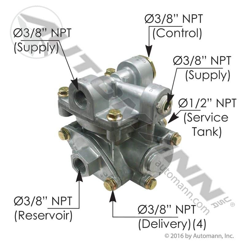 KN26000 MidlandHaldex Type RT4 Multifunction Valve Dsuban Spring