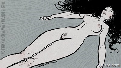 рисованные картинки голых людей