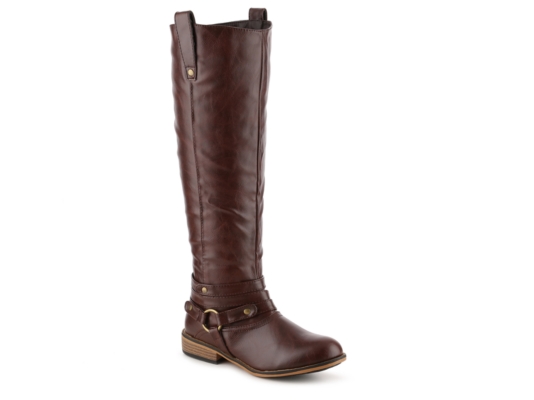Journee Collection Walla Extra Wide Calf Riding Boot Women's Shoes DSW