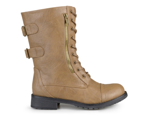 Journee Collection Kendel Combat Boot Women's Shoes DSW