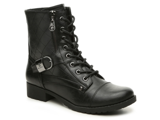G by GUESS Brittain Combat Boot Women's Shoes DSW