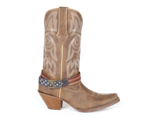 Durango Flag Strap Cowboy Boot Women's Shoes DSW