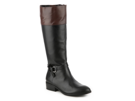 Lauren Ralph Lauren Makaila Wide Calf Riding Boot Women's Shoes DSW