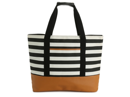 DSW Exclusive Free Striped Tote Women's Handbags & Accessories DSW