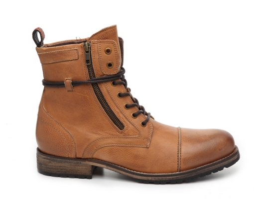 Rustic Asphalt Pick Up Cap Toe Boot Men's Shoes DSW