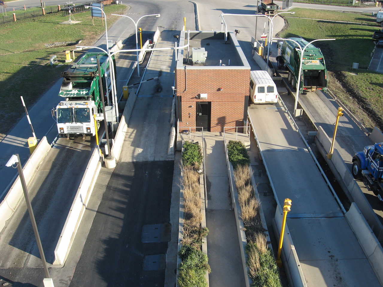 Scales at Cherry Island Landfill DSWA