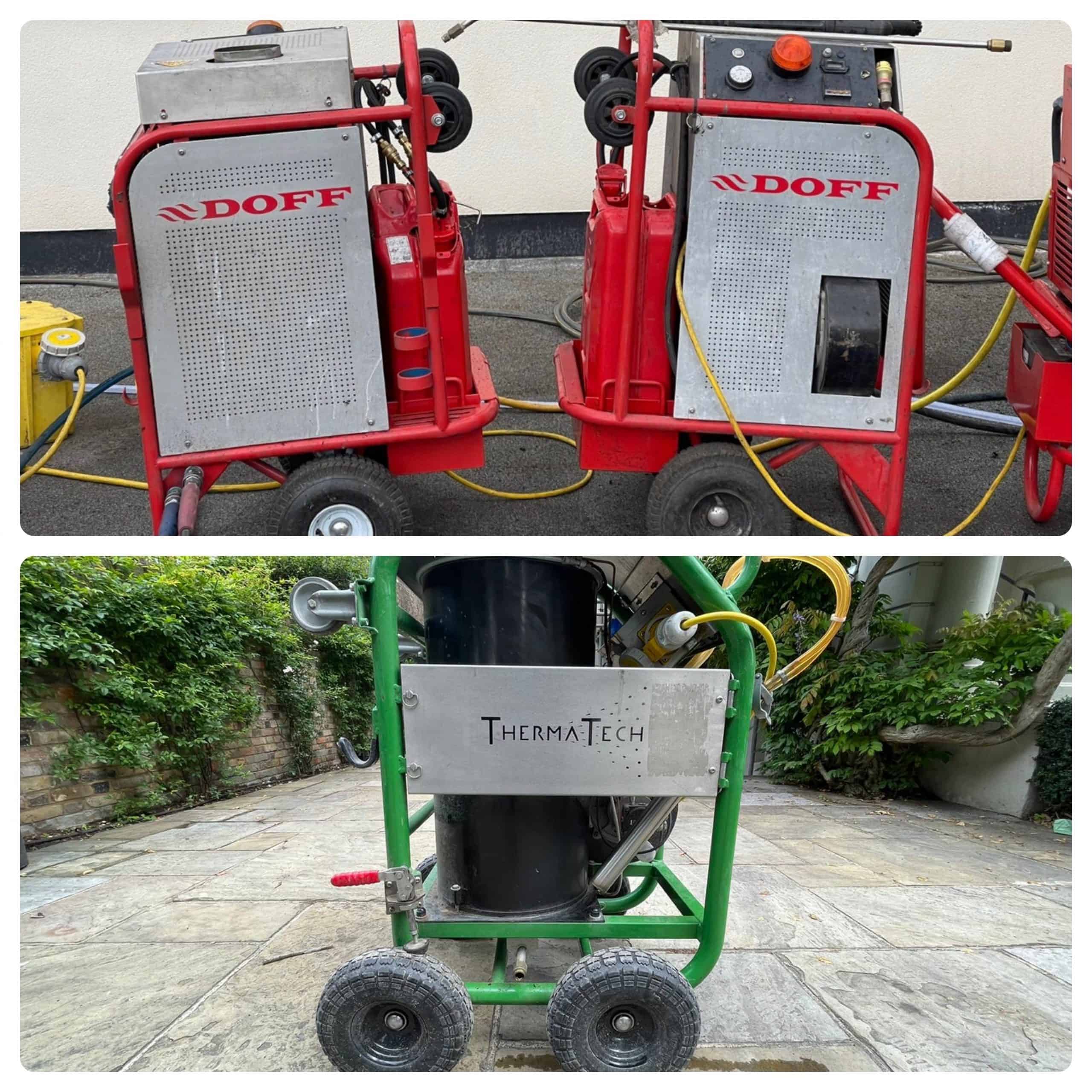 Doff or ThermaTech Steam Cleaning Systems Exterior Cleaning