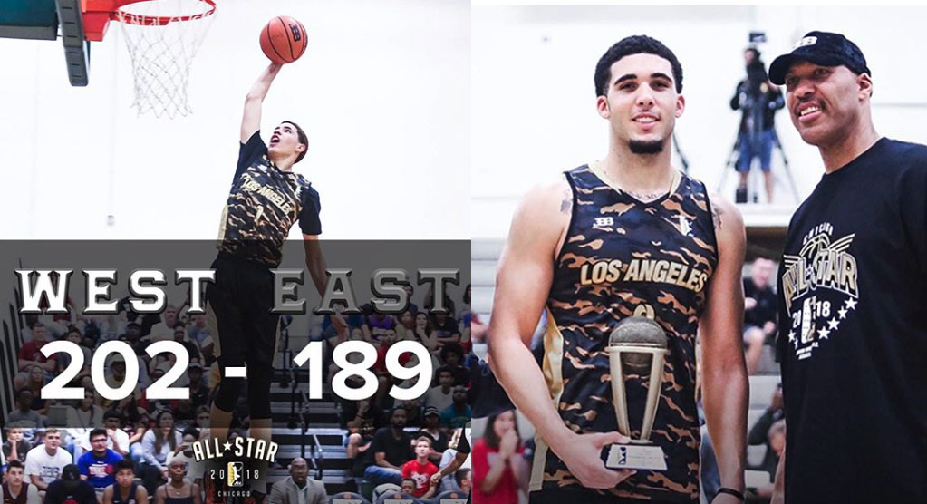 LiAngelo Ball Wins CoMVP Of JBA AllStar Game