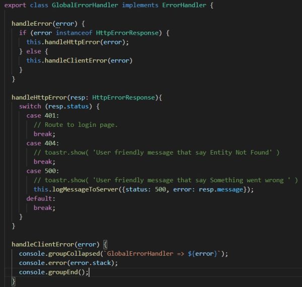 Part 2 Error Handling Best Practices in Angular DT Tech Info