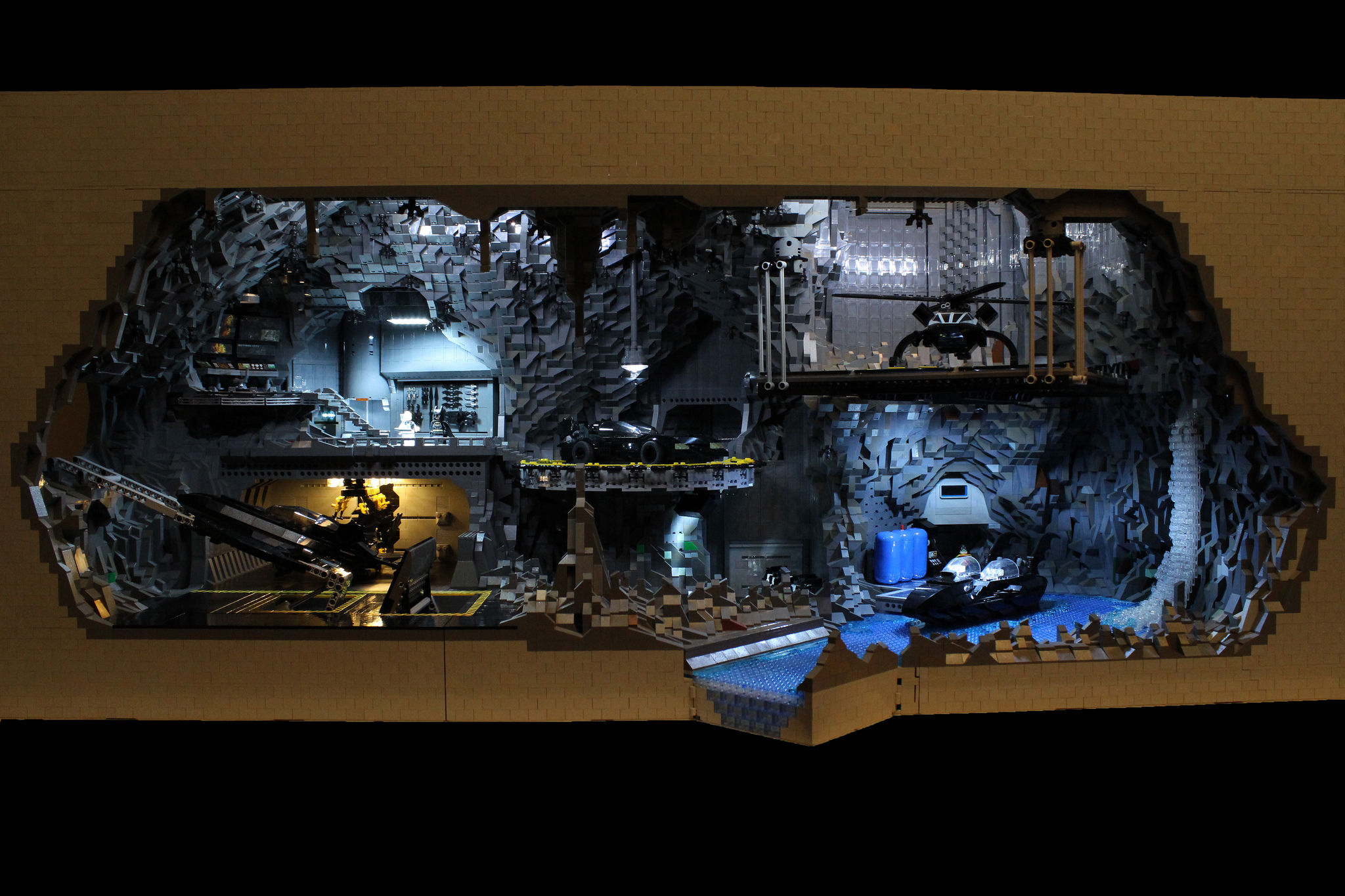 These men built an epic Batman Batcave with 20,000 LEGO blocks dotTech