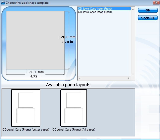 [Windows] Easily create labels for your CDs, cases, DVD booklets, etc