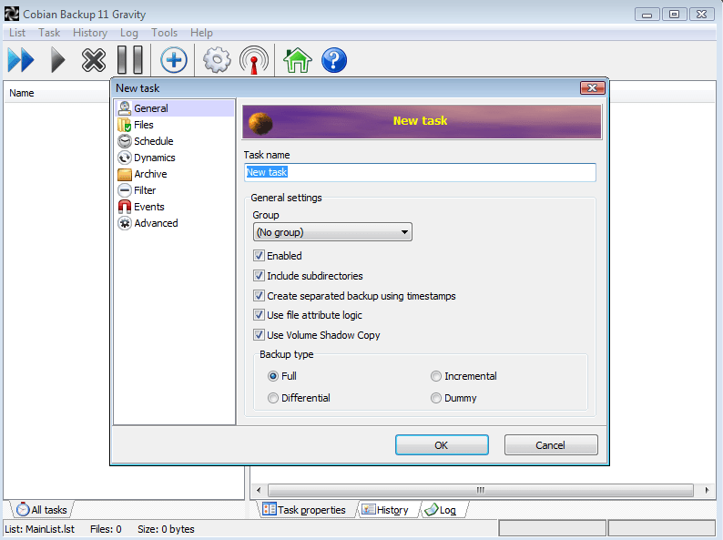 Windows] Create Reliable Backups With Cobian Backup | Dottech