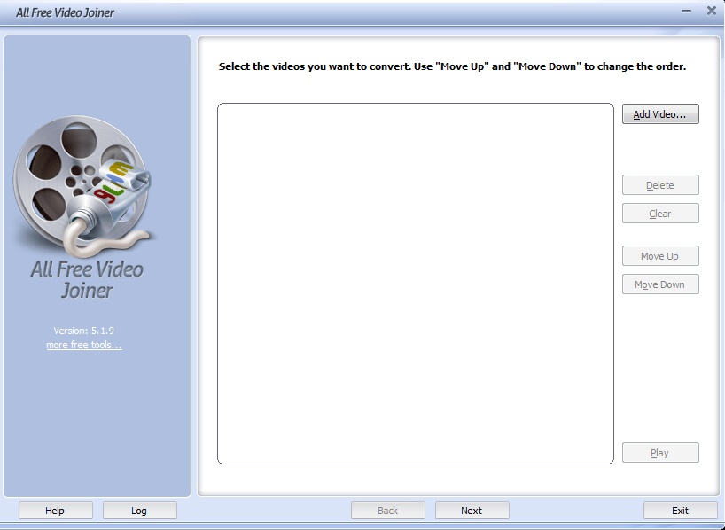 [Windows] Merge videos without reencoding with All Free Video Joiner