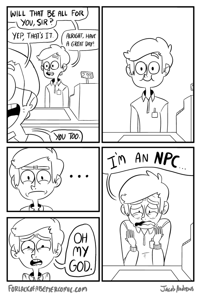 "I'm an NPC" dotTech