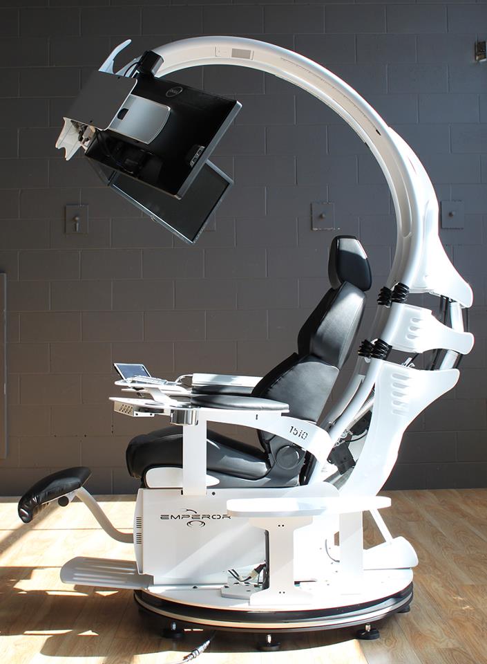 ‘The Emperor’ is a futuristic work chair that costs 21,000 [Image