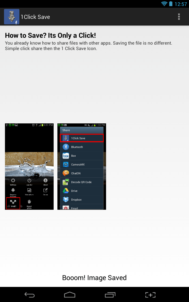 [Android] Download images and photos from Facebook with