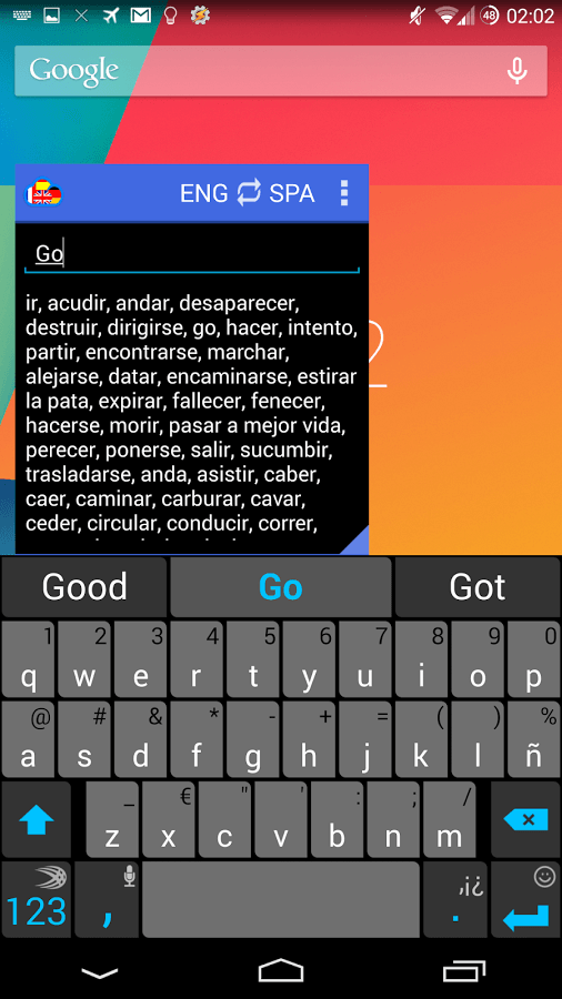 [Android] Translate words from within any app with Floating Translator