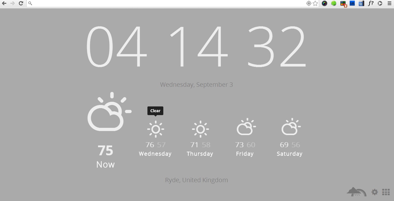 How to add weather forecasts to new tab page in Chrome [Tip] Reviews