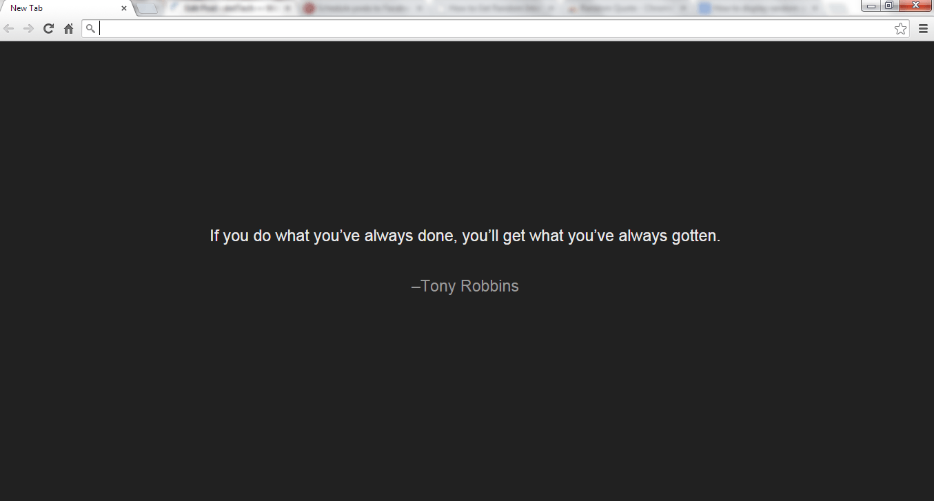 How to display random quotes in new tab in Chrome [Tip] dotTech