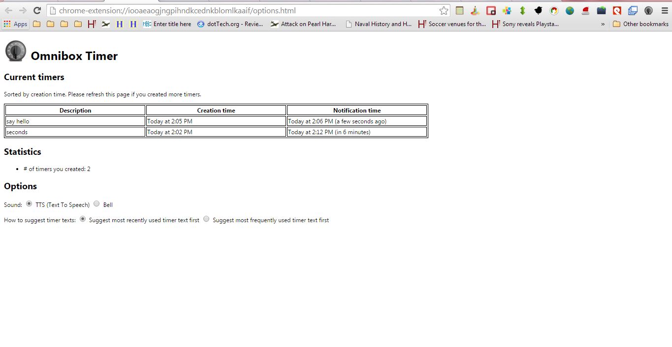 How to set a timer from the address bar in Chrome [Tip] dotTech