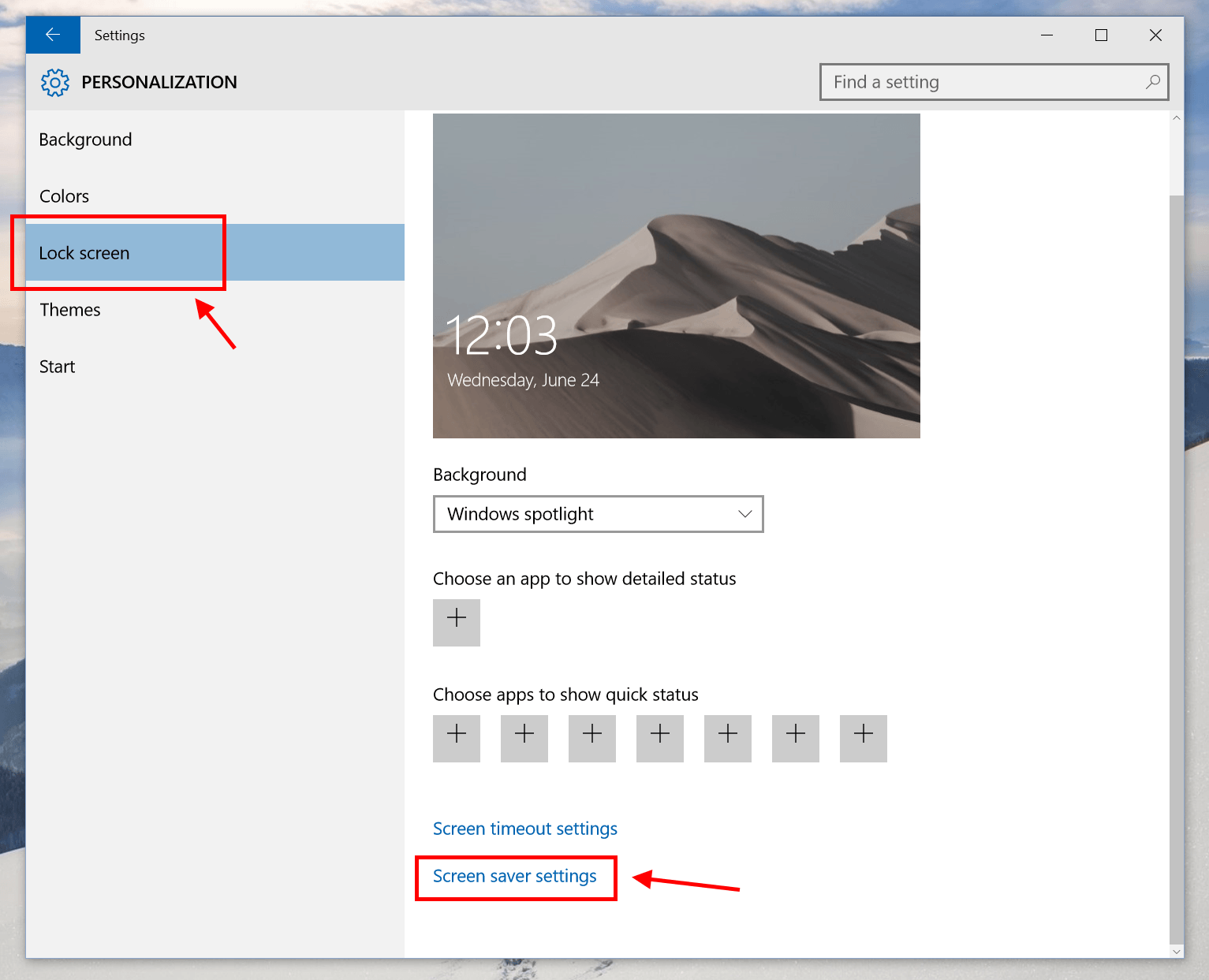 How to find Screen Saver settings in Windows 10 [Tip] dotTech