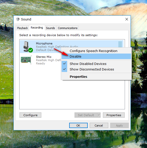 How to enable or disable microphone in Windows [Tip] dotTech