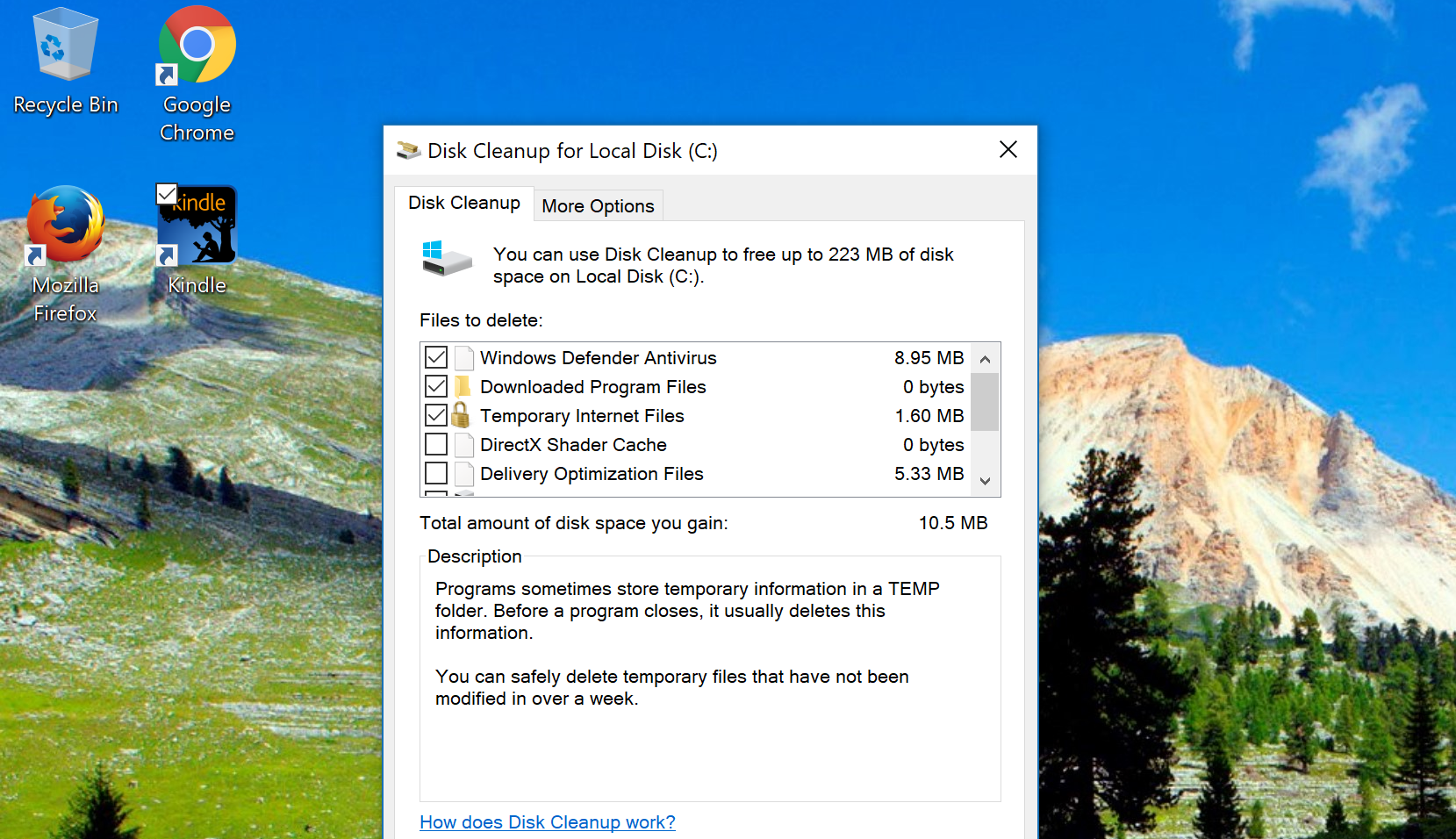How to save space by cleaning up Component Store (WinSxS folder) in