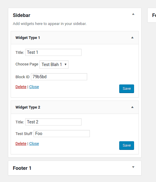 Dynamic WordPress WP_Widget generator