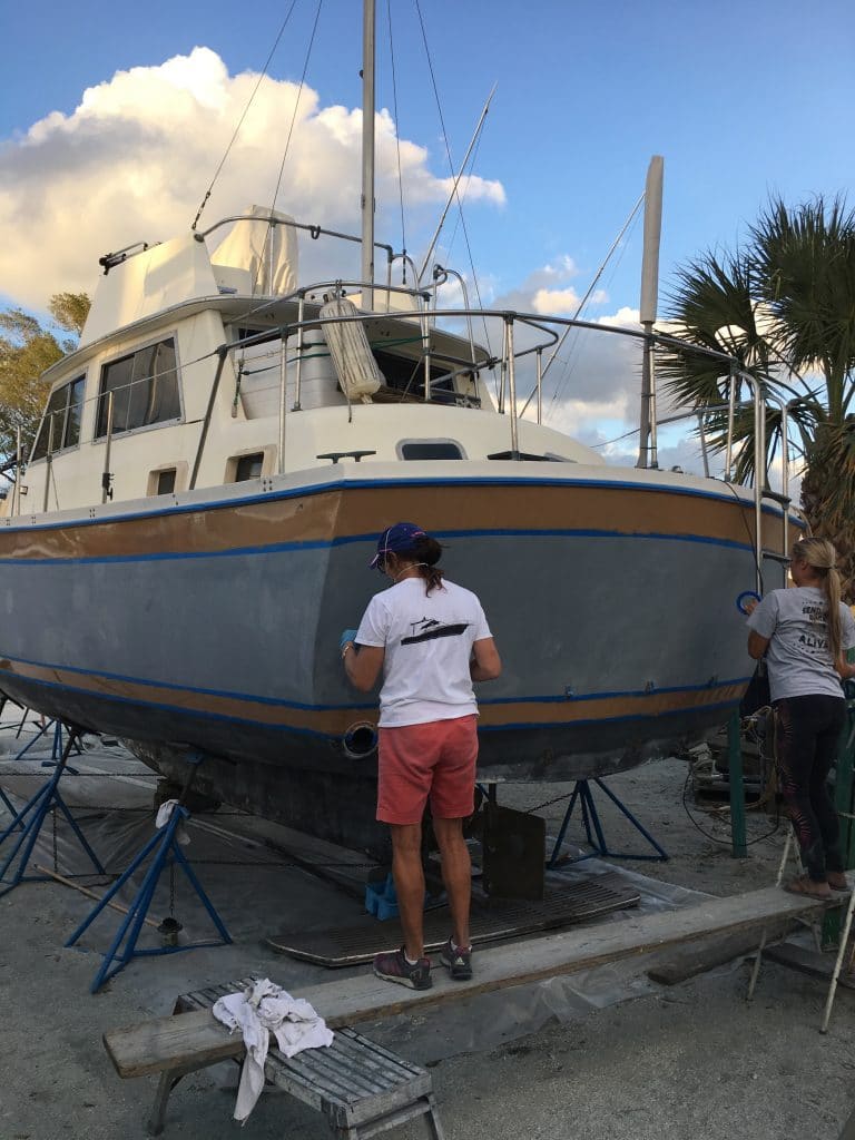 Boat Painting, Yacht Painting, Varnishing. Stuart to Fort Lauderdale
