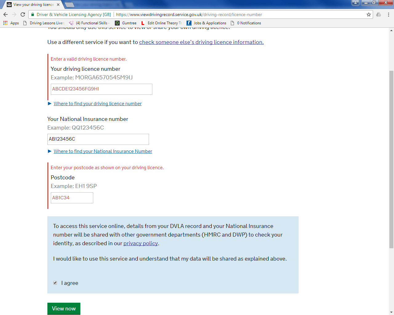 How to do some simple checks on the drivers licence DTEElite