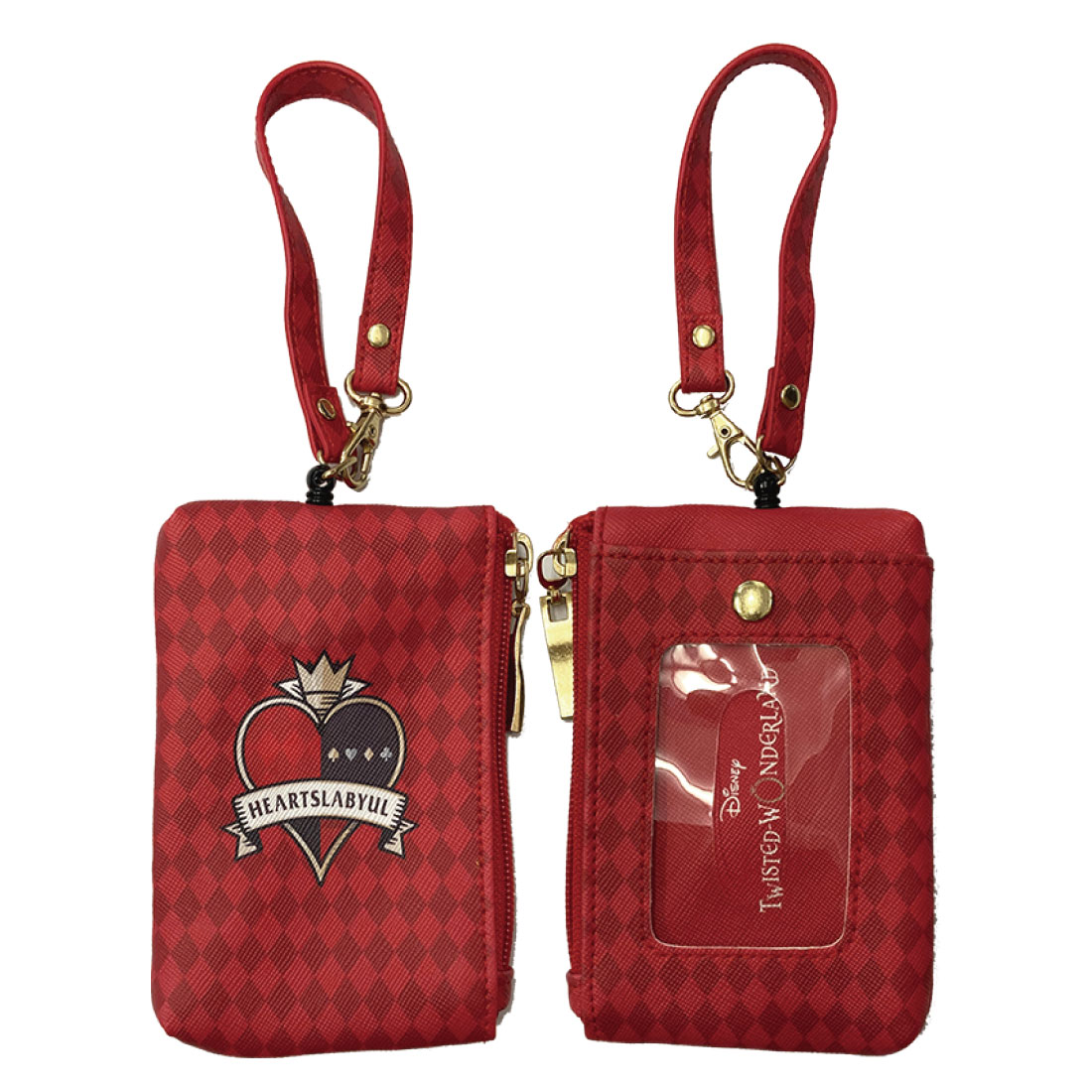 各寮エンブレムや校章デザインのリール付パスケース！スモール・プラネット『ディズニー ツイステッドワンダーランド』グッズ