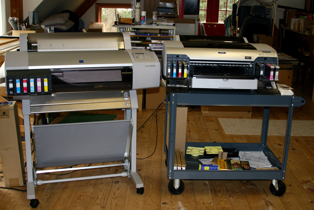 TWO PRINTERS SENDINGTIN