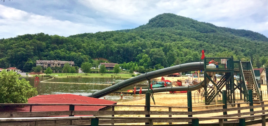 Lake Lure Beach The Natural Water Park In North Carolina That's