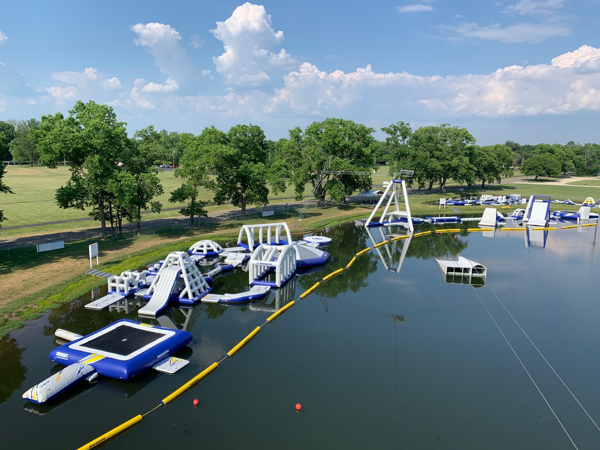 The Recently Expanded Ohio Aqua Park That's Fun For All Ages