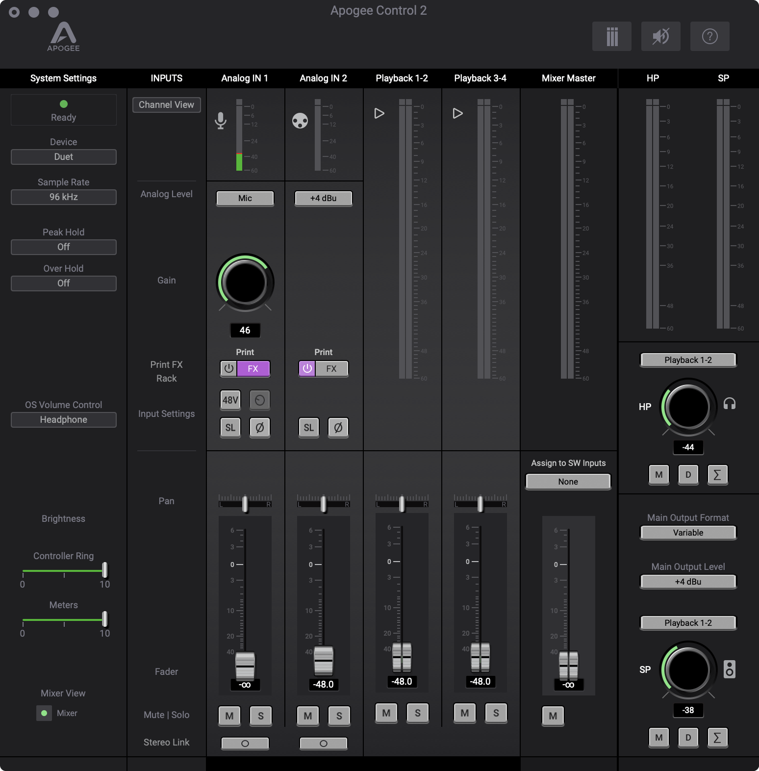 APOGEE Duet 3 Use Review Computer Music Driver