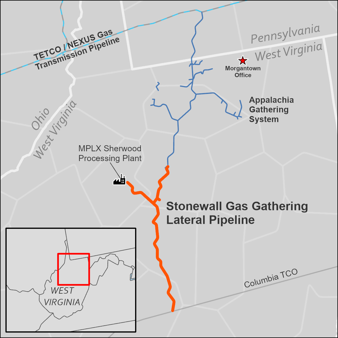 Stonewall Gas Gathering Lateral Pipeline DT Midstream DT Midstream