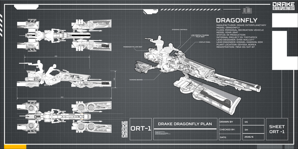 Citizen spotlight Compiled Blueprints Roberts Space Industries Follow the development of