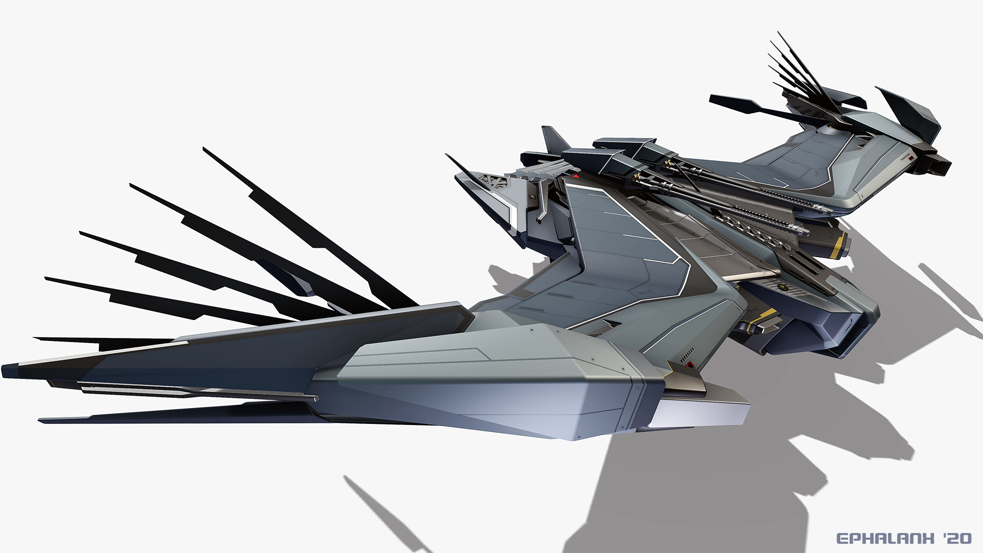 NEW! Esperia Grifter Tevarin Fighter [WIP] Star Citizen Spectrum