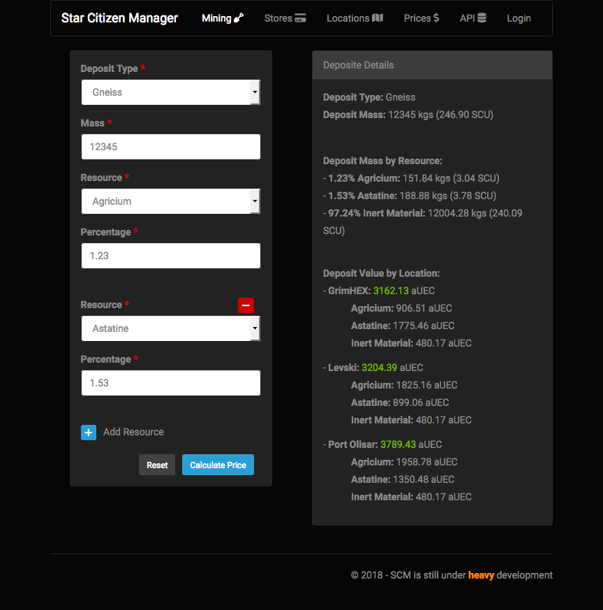 Citizen spotlight Trading/Mining webapp and Restful API Roberts
