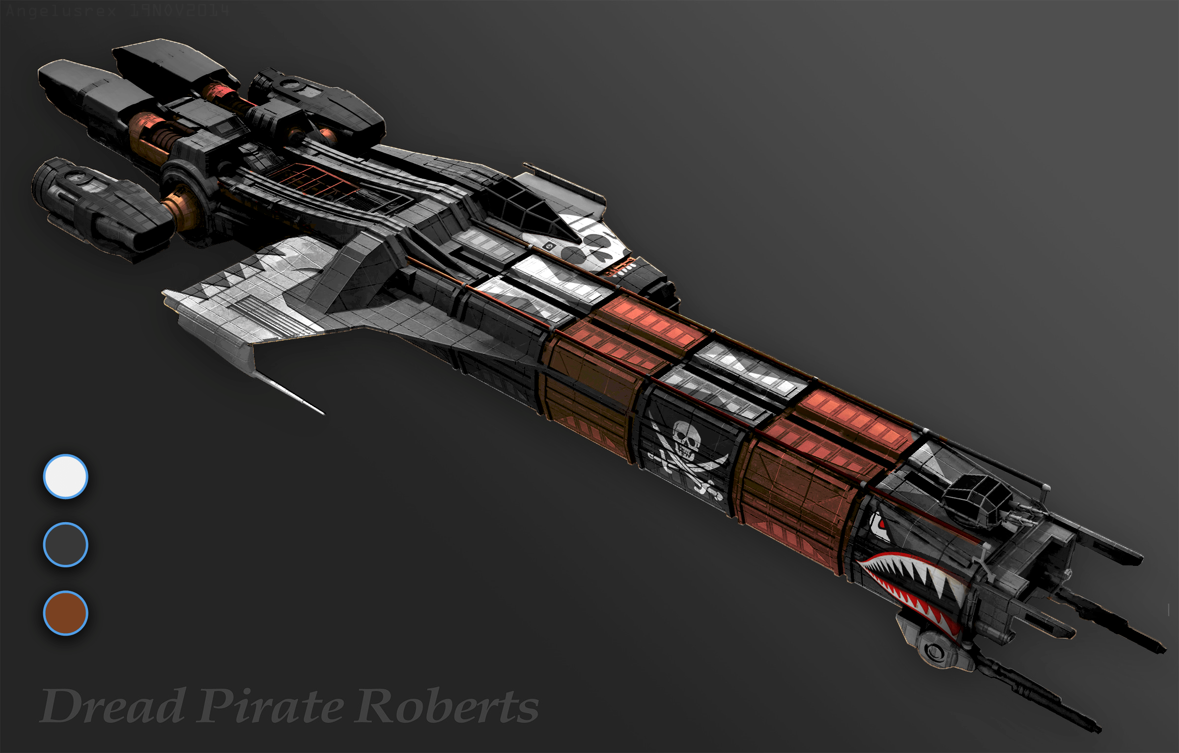 Citizen spotlight Drake Caterpillar Model HO Scale Roberts Space