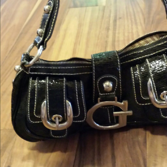 57 off Guess Handbags Black Patent leather GUESS purse from