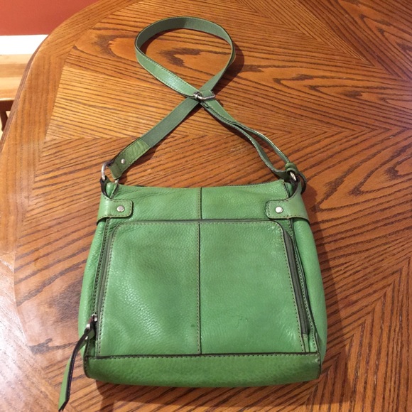 Fossil Bags Authentic Fossil Green Crossbody Purse Poshmark