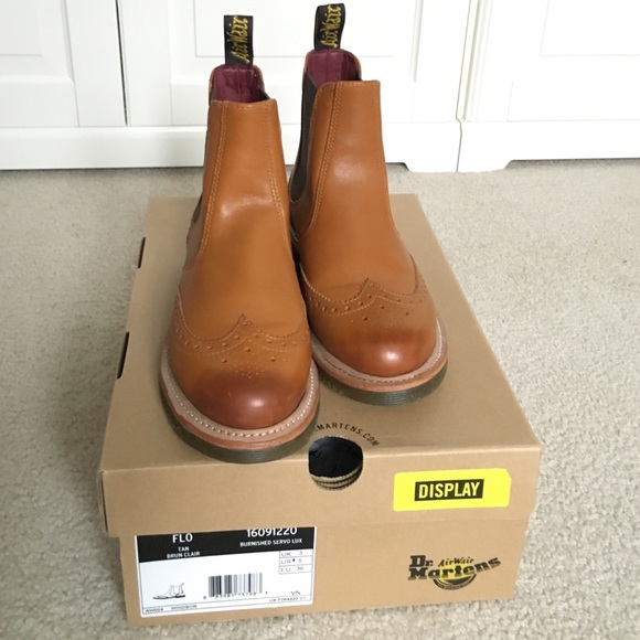 Dr. Martens Shoes Dr Martens Flo Chelsea Brogue Boot Poshmark