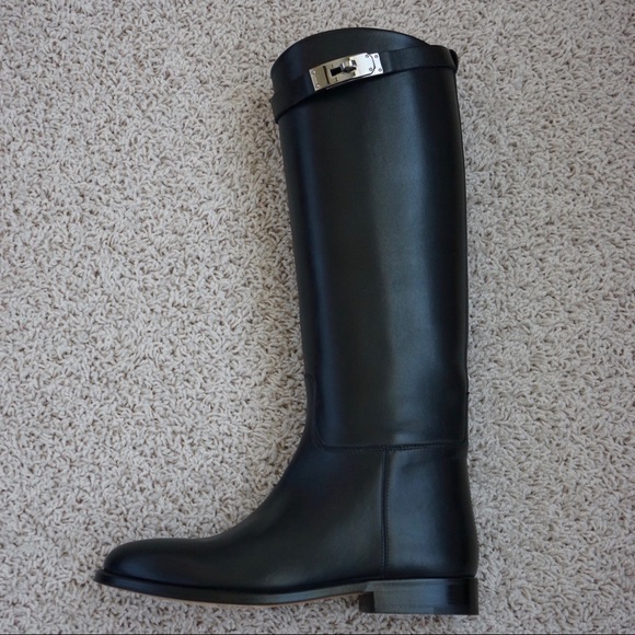 Hermes Shoes Hermes Kelly Jumping Boots Black Poshmark