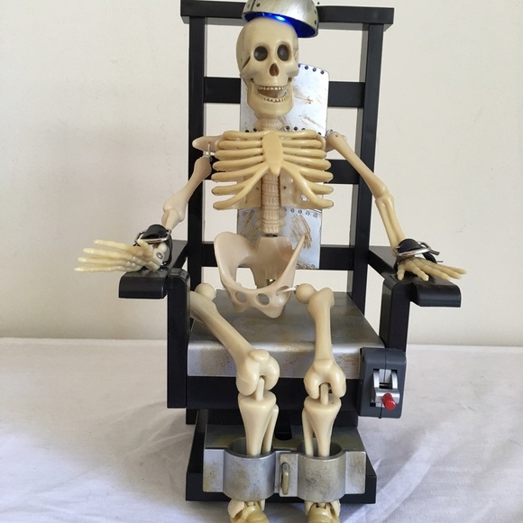 Gemmy Other Joltin Jack Halloween Skeleton Prop Electric Chair Poshmark