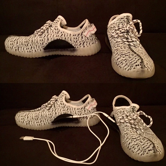 Yeezy Yeezy Boost 350 "Turtle Dove" Fake Light Up Soles