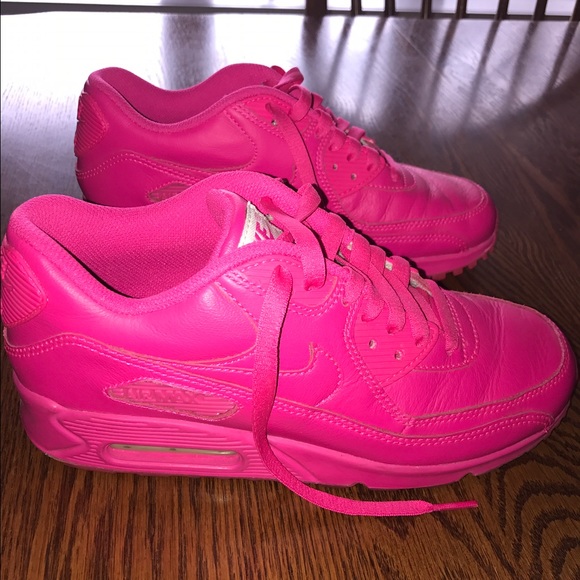 Nike Shoes Hot Neon Pink Nike Air Max Womens Size 7 Poshmark