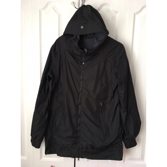 lululemon athletica Jackets & Coats Mens Lululemon Black Windbreaker