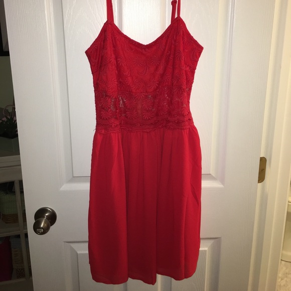 80 off Dresses & Skirts Lucy in the Sky red dress size 10 NWT from